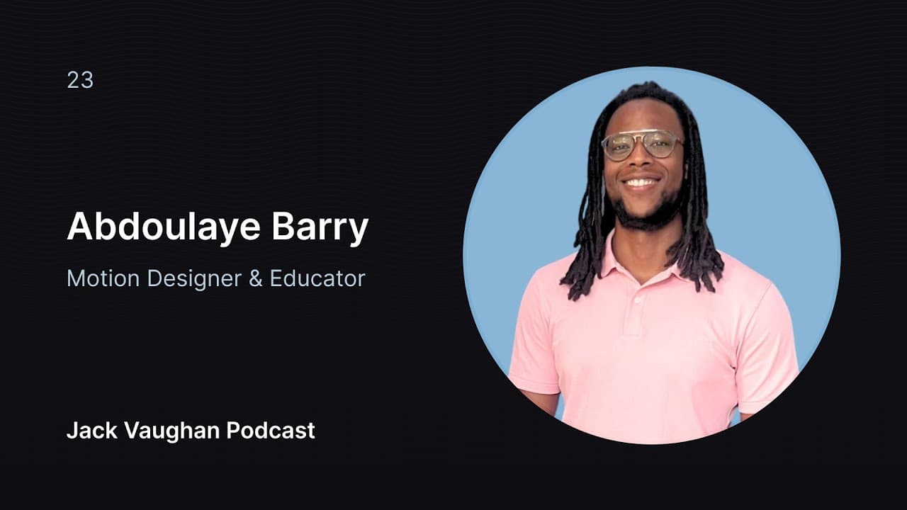 Abdoulaye Barry | Motion Designer & Educator
