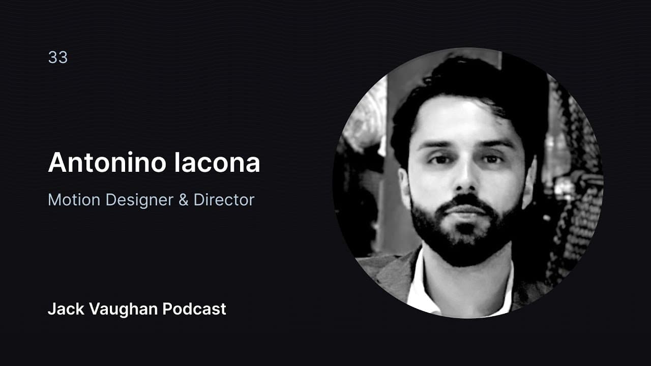 Antonino lacona | Apple, Google Creative Lab, Motion with Intent & Studio Santo