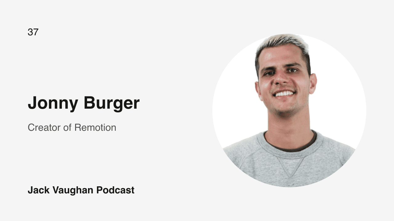 Jonny Burger on Remotion