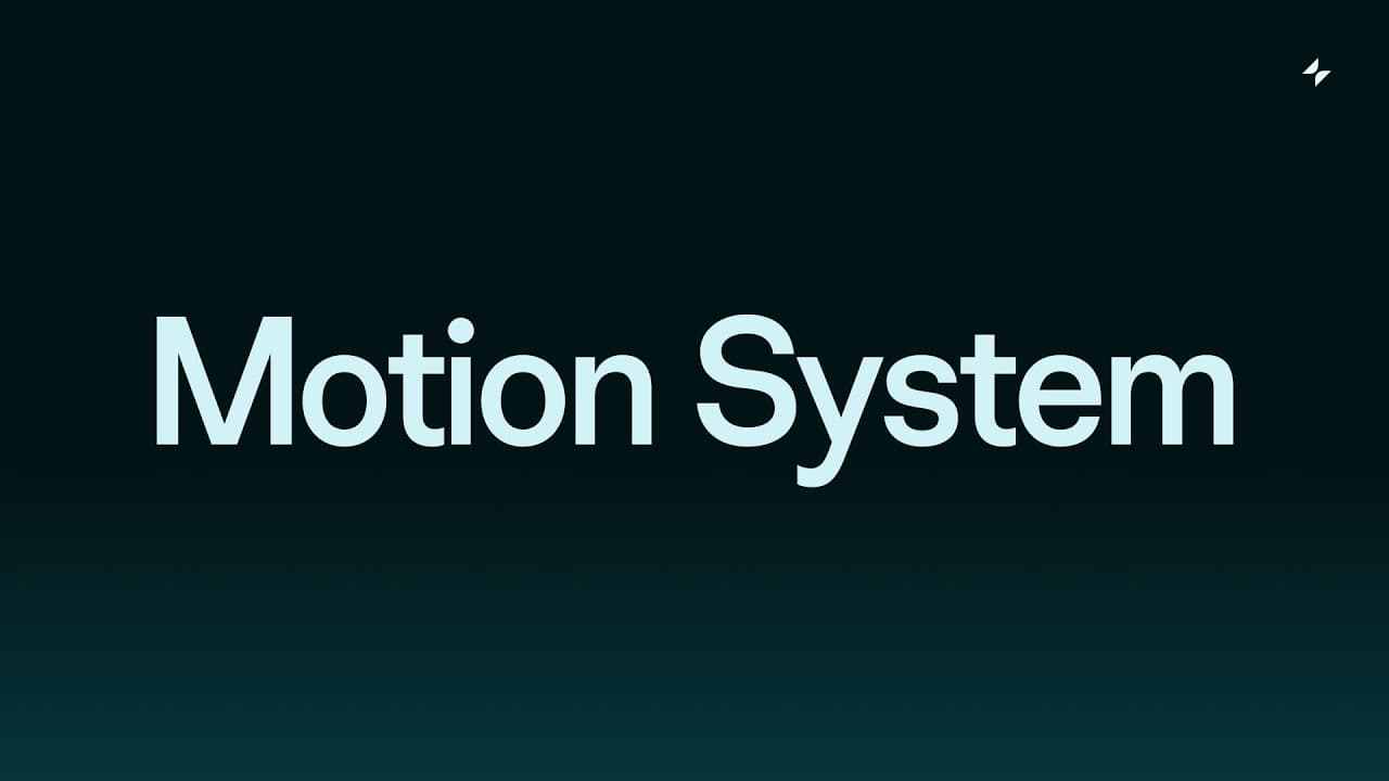 Glide’s Motion System